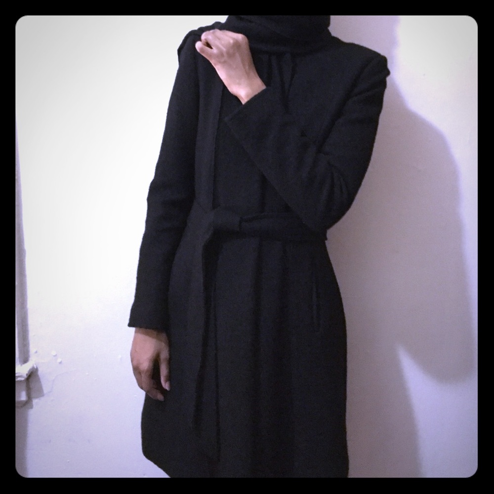 Cole Haan Signature Belted Wool Coat